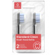 Насадка для зубної електрощітки Oclean P2S5 B02 Standard Clean Brush Head Black (2 шт) (6970810552201)