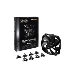 Вентилятор be quiet! SilentWings 3 120mm PWM (BL066), 120x120x25 мм, 4-pin, чорний Вентилятор be quiet! SilentWings 3 120mm PWM (BL066), 120x120x25 мм, 4-pin, чорний