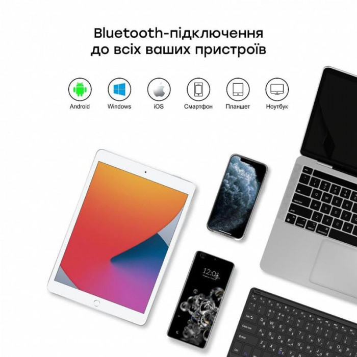 Чехол-клавиатура Airon Premium для Apple iPad 10.2 (2019/2020)/Air 3 Black (4822352781058)