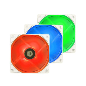 Вентилятор ID-Cooling XF-12025-RGB-TRIO-SNOW, 120x120x25мм, 4-pin PWM, білий Вентилятор ID-Cooling XF-12025-RGB-TRIO-SNOW, 120x120x25мм, 4-pin PWM, білий