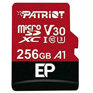 Карта памяти MicroSDXC 256GB UHS-I/U3 Class 10 Patriot EP A1 R90/W80MB/s + SD-adapter (PEF256GEP31MCX) Карта памяти MicroSDXC 256GB UHS-I/U3 Class 10 Patriot EP A1 R90/W80MB/s + SD-adapter (PEF256GEP31MCX)