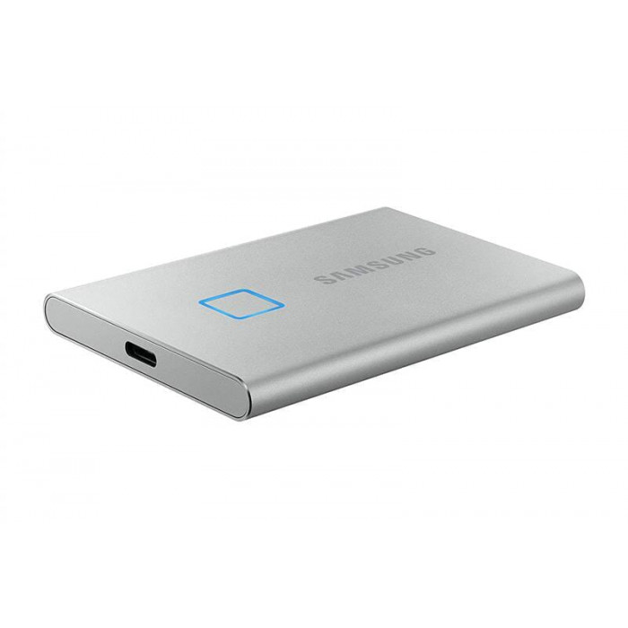 Накопитель внешний SSD 2.5" USB 500GB Samsung T7 Touch Silver (MU-PC500S/WW)