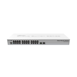 Коммутатор MikroTik CRS326-24G-2S+RM (24x1G, 2xSFP+, L3) Коммутатор MikroTik CRS326-24G-2S+RM (24x1G, 2xSFP+, L3)