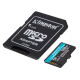 Карта памяти MicroSDXC 128GB UHS-I/U3 Class 10 Kingston Canvas Go! Plus R170/W90MB/s + SD-адаптер (SDCG3/128GB)
