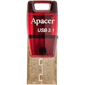 Флеш-накопичувач USB3.1 Type-C 64GB Apacer AH180 Red (AP64GAH180R-1) Флеш-накопичувач USB3.1 Type-C 64GB Apacer AH180 Red (AP64GAH180R-1)