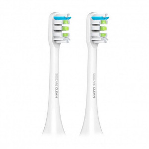 Насадка для зубної електрощітки Xiaomi Soocas General Toothbrush Head White 2шт (BH01W) Насадка для зубної електрощітки Xiaomi Soocas General Toothbrush Head White 2шт (BH01W)