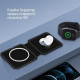 Бездротовий зарядний пристрій ColorWay MagSafe Duo Charger 15W for iPhone Black (CW-CHW32Q-BK)