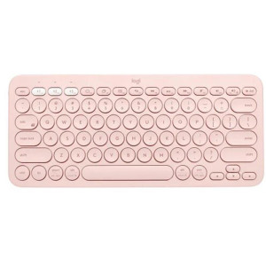 Клавіатура бездротова Logitech Wireless K380 for MAC UA Rose (920-010406)