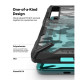 Чехол-накладка Ringke Fusion X для Xiaomi Mi 10/Mi 10 Pro Camo Black (RCX4854)