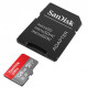 Карта пам`ятi MicroSDXC 128GB UHS-I Class 10 SanDisk Ultra A1 R140MB/s + SD-adapter (SDSQUAB-128G-GN6MA)