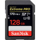 Карта памяти SDXC 128GB UHS-I/U3 Class 10 SanDisk Extreme Pro R170/W90MB/s (SDSDXXY-128G-GN4IN)