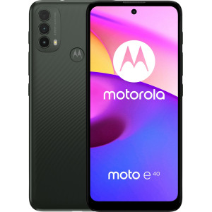 Смартфон Motorola Moto E40 4/64GB Dual Sim Carbon Gray (PARL0001PL) Смартфон Motorola Moto E40 4/64GB Dual Sim Carbon Gray (PARL0001PL)
