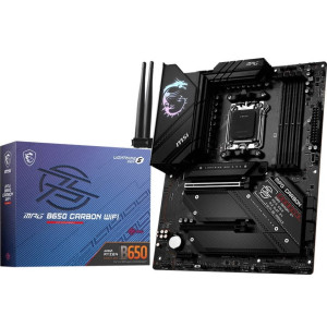 Материнська плата MSI MPG B650 Carbon WIFI Socket AM5 Материнська плата MSI MPG B650 Carbon WIFI Socket AM5