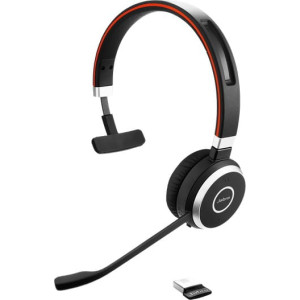 Bluetooth-гарнітура Jabra Evolve 65 MS Mono Black (6593-823-309) Bluetooth-гарнітура Jabra Evolve 65 MS Mono Black (6593-823-309)
