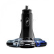 Автомобільний зарядний пристрій SkyDolphin SZ16 PD+QC3.0 (2USB, 3.1A) Black (AZP-000090)