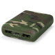 Универсальная мобильная батарея Ttec 10000mAh ReCharger Green Camouflage (2BB156YK)