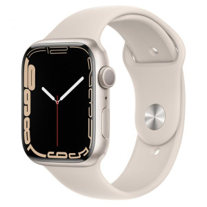 Apple Watch Series 7 GPS 41mm Starlight Aluminum Case With Starlight Sport Band (MKMY3) Apple Watch Series 7 GPS 41mm Starlight Aluminum Case With Starlight Sport Band (MKMY3)