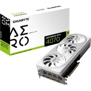 Відеокарта GF RTX 4070 12GB GDDR6X Aero OC Gigabyte (GV-N4070AERO OC-12GD) Відеокарта GF RTX 4070 12GB GDDR6X Aero OC Gigabyte (GV-N4070AERO OC-12GD)