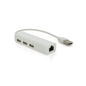 Сетевой адаптер Veggieg U2-3U/15022 (USB 2.0, 3хUSB 2.0, 1хGE LAN)