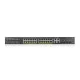 Коммутатор ZYXEL GS2220-28HP (GS2220-28HP-EU0101F) (24xGE, 4xGE/SFP, NebulaFlex Pro, max PoE 375W, L2+)