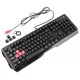 Клавіатура A4Tech Q135 Bloody Black USB