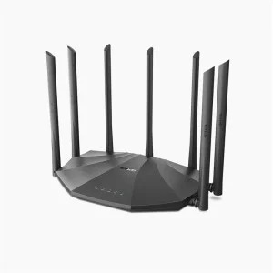 Бездротовий маршрутизатор Tenda AC23 (AC2100, 3xGE LAN, 1xGE WAN, Beamforming, 4x4 MU-MIMO, 7 внешних антенн)