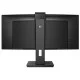 Монитор Philips 34" 346P1CRH/00 VA Black Curved