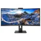 Монитор Philips 34" 346P1CRH/00 VA Black Curved
