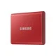 Накопитель внешний SSD 2.5" USB 2.0TB Samsung T7 Red (MU-PC2T0R/WW)