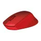 Мышь беспроводная Logitech M330 Silent Plus (910-004911) Red USB