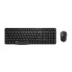 Комплект (клавиатура, мышка) Rapoo X1800S Combo Wireless Black