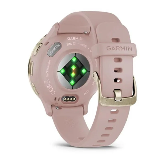 Смарт-часы Garmin Venu 3s Soft Gold Stainless Steel Bezel with Dust Rose Case and Silicone Band (010-02785-53) Смарт-часы Garmin Venu 3s Soft Gold Stainless Steel Bezel with Dust Rose Case and Silicone Band (010-02785-53)