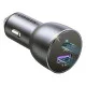 Автомобильное зарядное устройство для Ugreen CD213 (2xUSB 36W (USB-C+USB-A) QC 3.0+ Gray (60980)