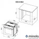 Духовой шкаф Minola OE 61063 BL