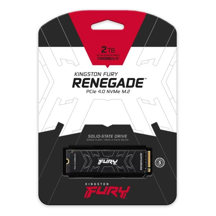 SSD 4.0TB Kingston Fury Renegade M.2 2280 PCIe 4.0 x4 NVMe 3D TLC (SFYRD/4000G) SSD 4.0TB Kingston Fury Renegade M.2 2280 PCIe 4.0 x4 NVMe 3D TLC (SFYRD/4000G)