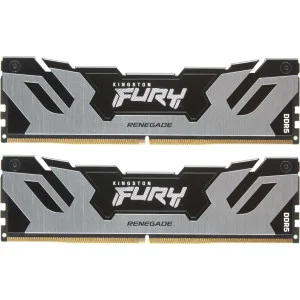 Модуль пам`яті DDR5 2x24GB/6400 Kingston Fury Renegade Silver (KF564C32RSK2-48) Модуль пам`яті DDR5 2x24GB/6400 Kingston Fury Renegade Silver (KF564C32RSK2-48)