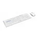 Комплект (клавиатура, мышь) Rapoo 8200m Wireless White