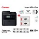 БФП А4 ч/б Canon i-SENSYS MF237w c Wi-Fi (1418C170AA) + 2 картриджа Canon 737