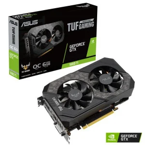 GF GTX 1660 Ti 6GB GDDR6 TUF Gaming Evo OC Asus (TUF-GTX1660TI-O6G-EVO-GAMING)