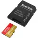 Карта пам`ятi MicroSDXC 256GB C10 UHS-I SanDisk Extreme V30 U3 R190/W130MB/s + SD (SDSQXAV-256G-GN6MA)