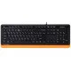 Клавиатура A4Tech FK10 Ukr Orange USB