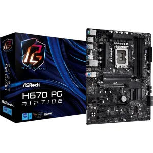 ASRock H670 PG Riptide Socket 1700 ASRock H670 PG Riptide Socket 1700