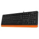 Клавиатура A4Tech FK10 Ukr Orange USB