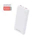 Універсальна мобільна батарея ColorWay Slim 10000mAh White (CW-PB100LPF2WT)