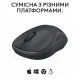 Мишка бездротова Logitech M240 Silent Charcoal (910-007119)