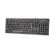 Клавиатура A4tech KRS-83 Ukr Black PS/2
