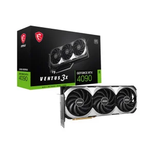 Видеокарта GF RTX 4090 24GB GDDR6X Ventus 3X E OC MSI (GeForce RTX 4090 Ventus 3X E 24G OC)