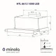 Вытяжка Minola HTL 6612 WH 1000 LED