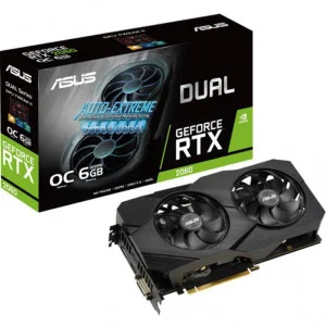 GF RTX 2060 6GB GDDR6 Dual Evo OC Asus (DUAL-RTX2060-O6G-EVO) GF RTX 2060 6GB GDDR6 Dual Evo OC Asus (DUAL-RTX2060-O6G-EVO)