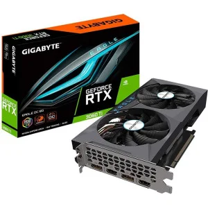 Відеокарта GF RTX 3060 Ti 8GB GDDR6 Eagle OC Gigabyte (GV-N306TEAGLE OC-8GD 2.0) (LHR)